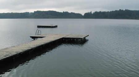 Badesteg am Hartsee