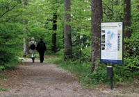 Neue Beschilderung an der Seenplatte