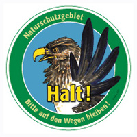 Halt! Naturschutzgebiet © Kufner